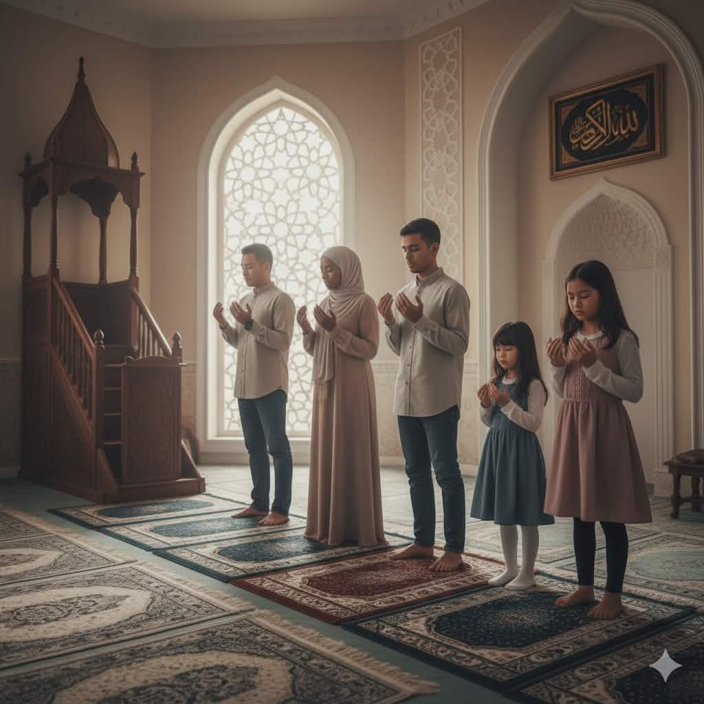 Lever de soleil paisible sur un paysage montagneux, représentant la contemplation et la tranquillité.